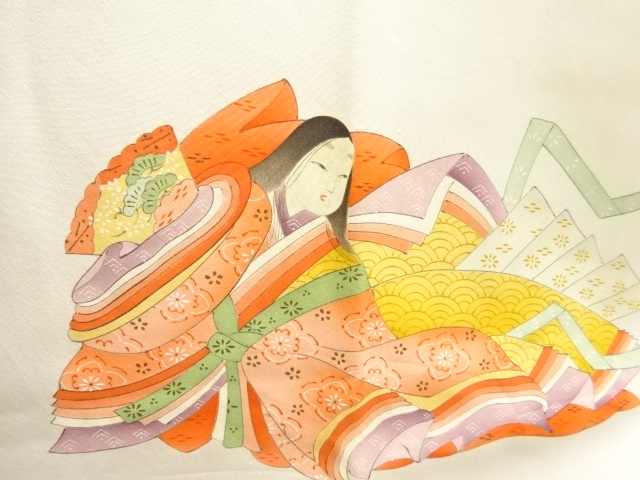 Japanese Kimono / Zugawari Silk